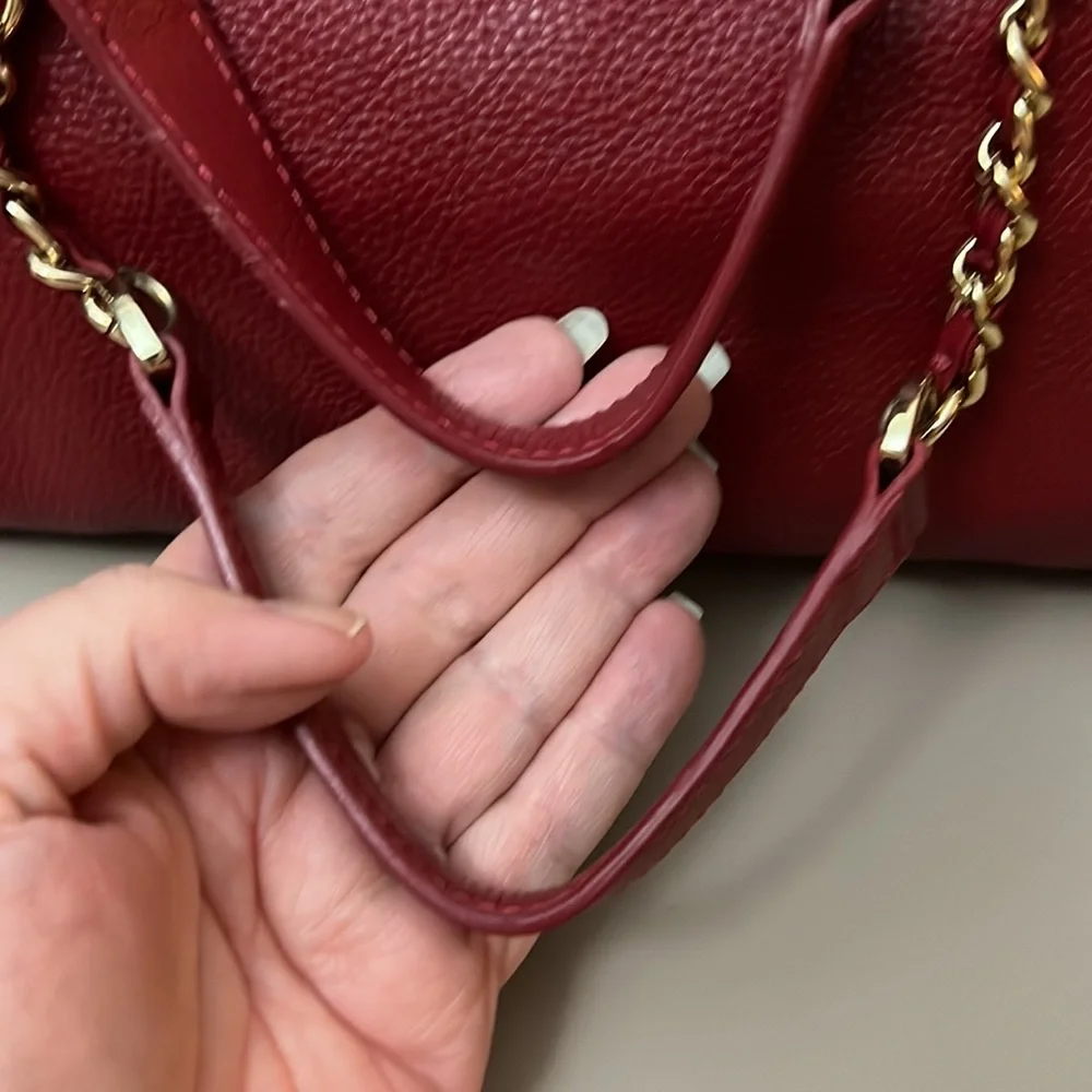 TORY BURCH LEATHER BOMBE SLOUCH XL BAG.. NWOT - Picture 4 of 12